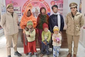 तीन मासूम बच्चे चंद घंटों में सकुशल बरामद