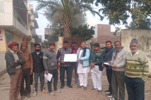 भाजपा ने चलाया वोट शुद्धिकरण अभियान, जिला अध्यक्ष ने भरवाए फार्म-6