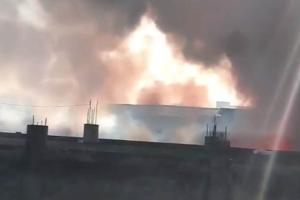 भिवाड़ी में अवैध पटाखा फैक्टरी में आग, सात मजदूरों की मौत, दो फंसे