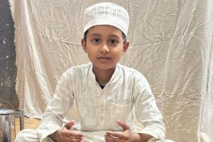 बच्चों में दिखी मासूमियत अफ्फान अख्तर ने रखा पहला रोजा