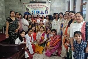 माथुर वैश्य इंटरनेशनल कांची क्लब ज्वैल द्वारा होली मिलन एवं सेवा कार्य सम्पन्न