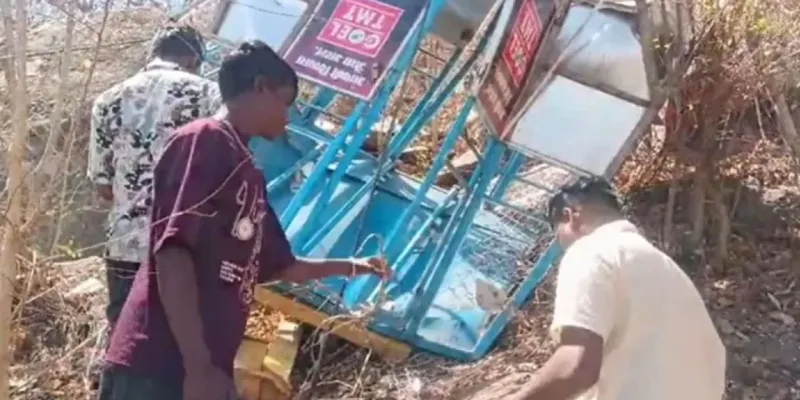 छत्तीसगढ़ के महासमुंद में रोपवे ट्रॉली हादसे में एक महिला की मौत, छह लोग घायल